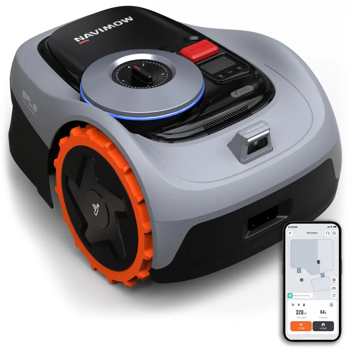 Segway Navimow i105E Robot Cortacésped Perimetral sin Cables